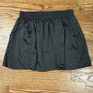 Sound & Matter Black Skater Mini Skirt